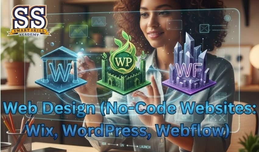 SS Academy Web Design (No-Code Websites Wix, WordPress, Webflow) course